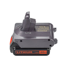 Load image into Gallery viewer, Black and Decker 20V to Dyson V6 Battery Adapter