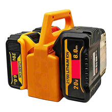 Load image into Gallery viewer, 4-Bank Battery Holder & Carrier for DeWalt 20V MAX / 18V XR Batteries