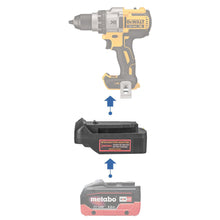 Load image into Gallery viewer, Metabo 18V CAS to DeWalt 20V Battery Adapter
