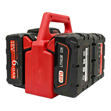 Load image into Gallery viewer, 4-Bank Battery Holder & Carrier for Milwaukee M18 18V Batteries