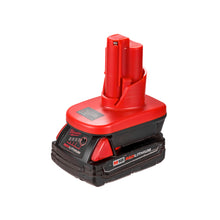 Load image into Gallery viewer, Milwaukee 18V to Milwaukee 12V Battery Adapter