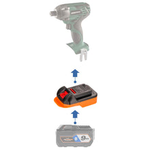 Load image into Gallery viewer, RIDGID 18V to Masterforce 20V Battery Adapter