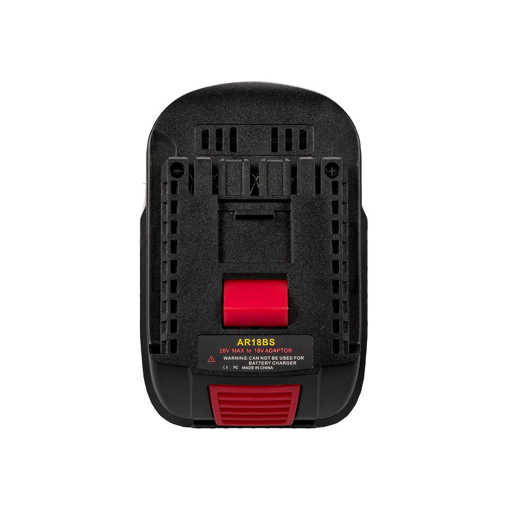 AEG 18V to Bosch 18V GBA (Blue) battery adapter - Bosch tool-side connection from above