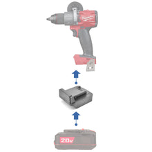 Load image into Gallery viewer, Bauer 20V to Milwaukee 18V Battery Adapter
