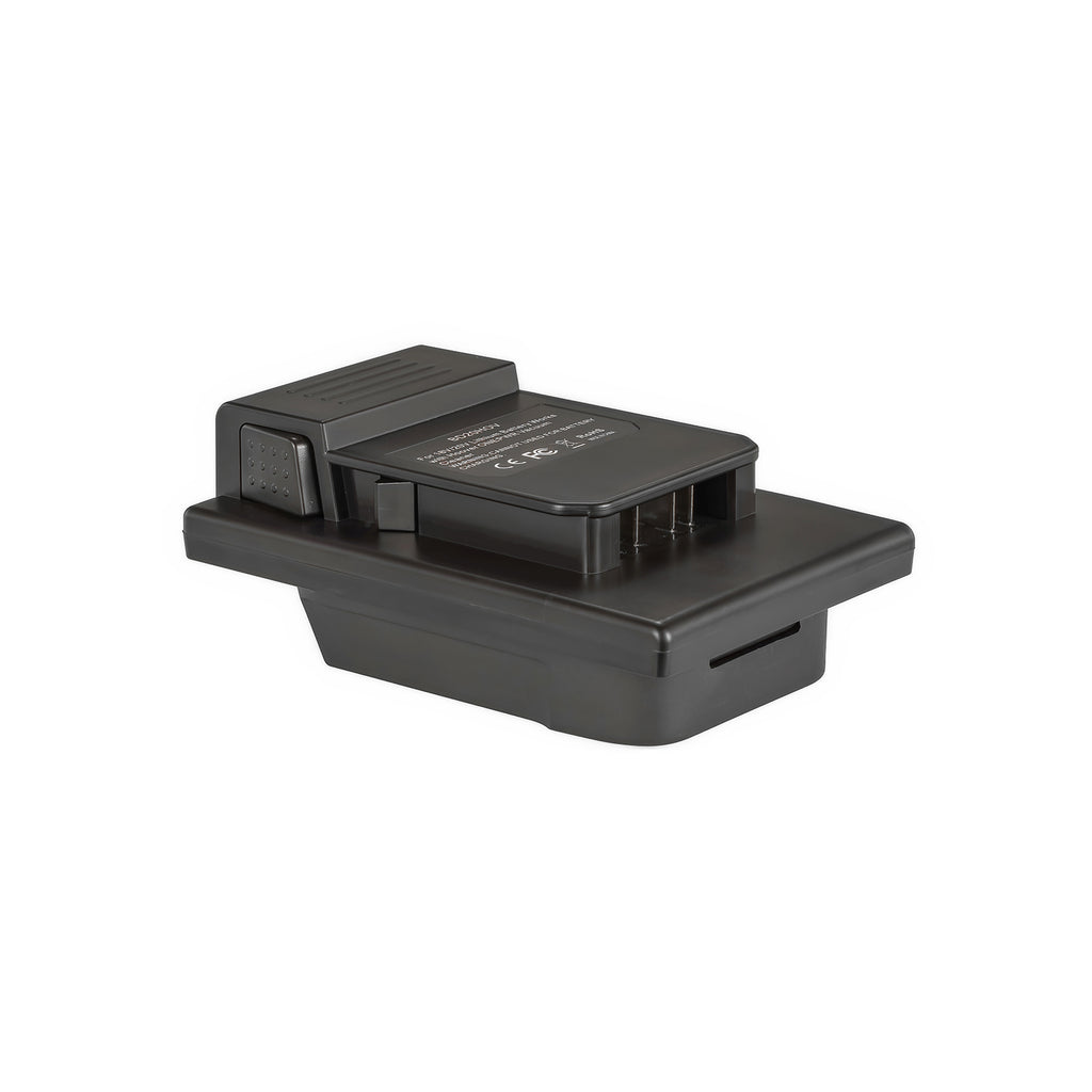 Black and Decker 20V to Hoover 20V ONEPWR battery adapter - Hoover tool-side connection, copper contacts on the raised block