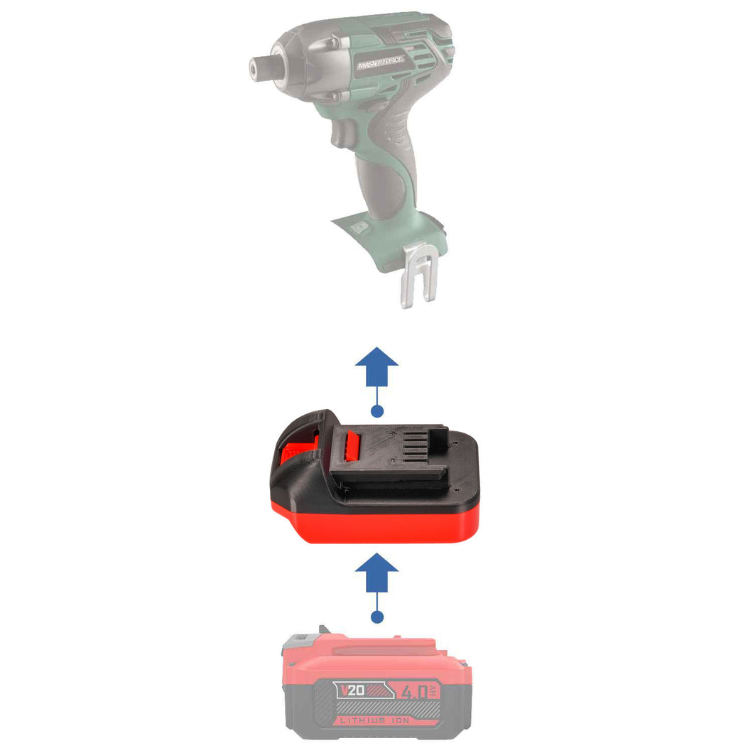 Craftsman 20V to Masterforce 20V Battery Adapter