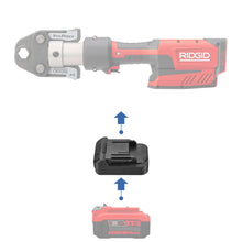 Load image into Gallery viewer, Craftsman 20V to RIDGID RED 18V Battery Adapter
