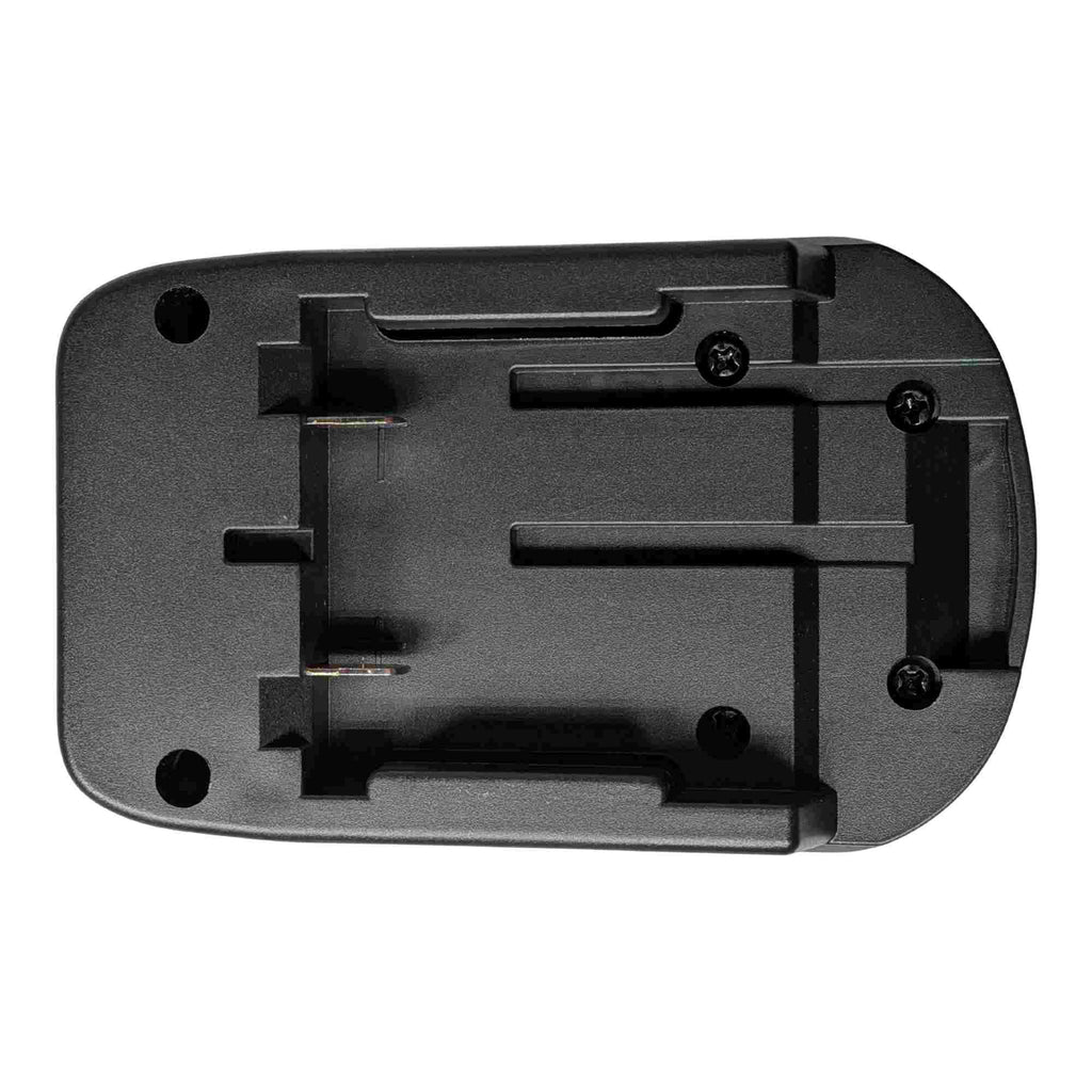 Craftsman 20V to SKIL 20V PWR CORE battery adapter - plan view of the battery-side connection, twin blade terminals
