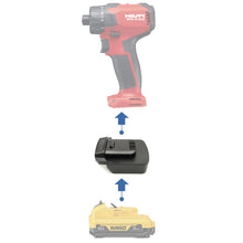 Load image into Gallery viewer, DeWalt 12V to Hilti 12V Battery Adapter
