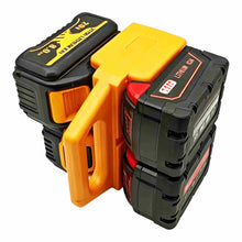 Load image into Gallery viewer, 4-Bank Battery Holder &amp; Carrier for DeWalt 20V MAX / 18V XR Batteries
