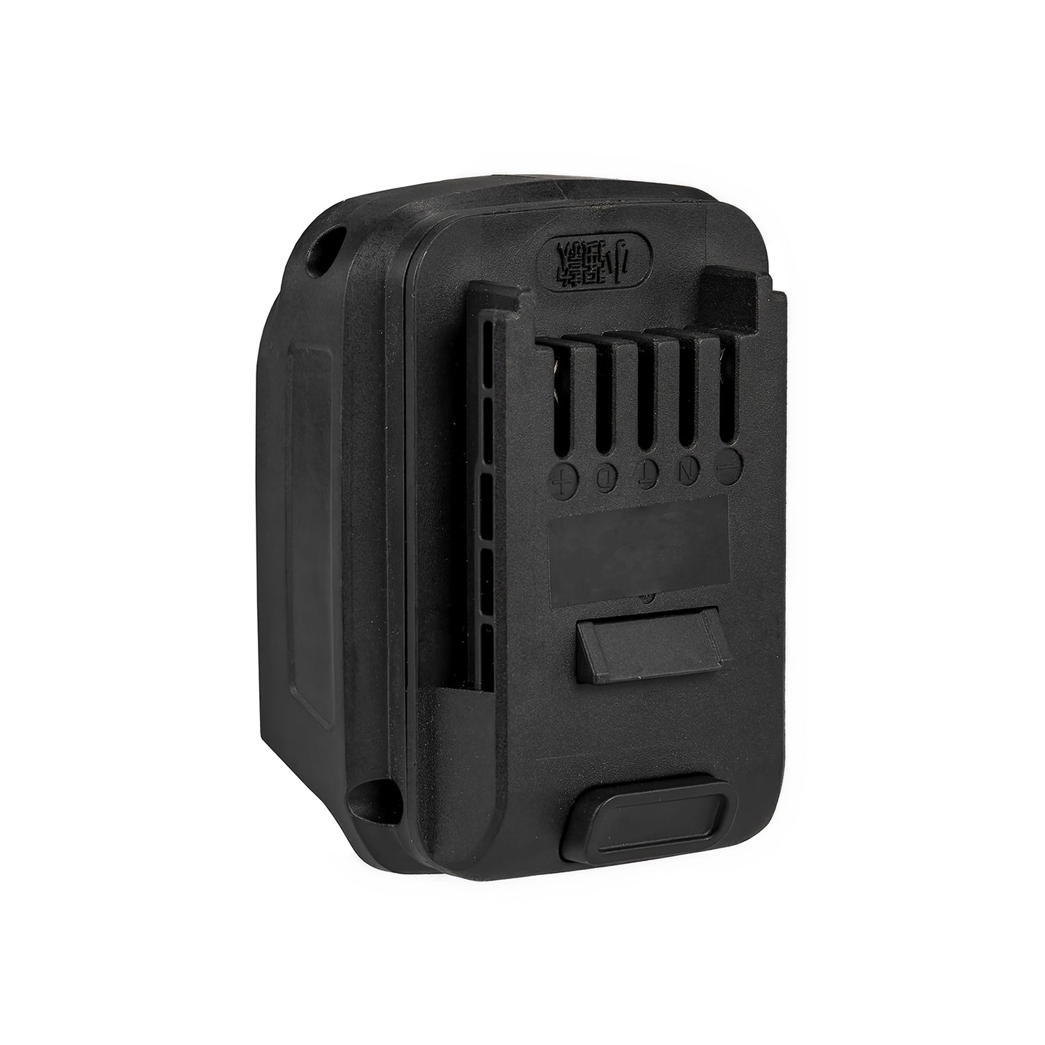 Makita 18V LXT to Mastercraft 20V (PWRPOD / Blue) battery adapter - Mastercraft tool-side connection, five terminal slots