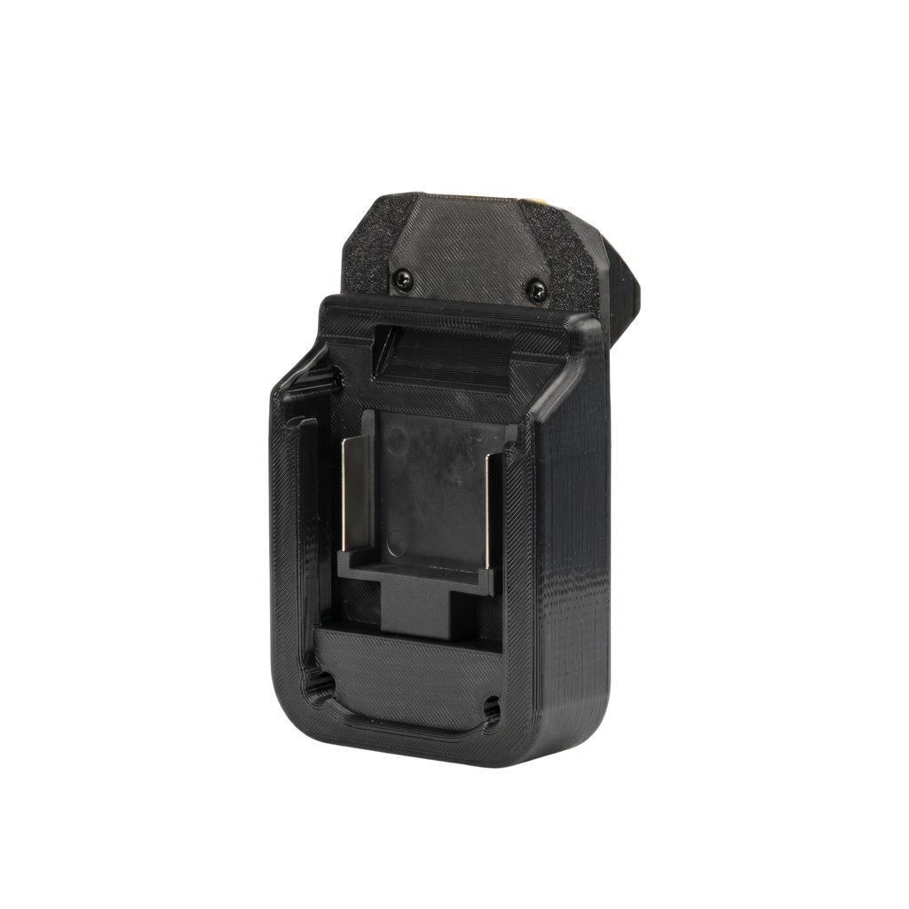Makita 18V LXT to MATRIX 20V battery adapter - Makita battery-side connection, twin blade terminals, 3D-printed ABS shell