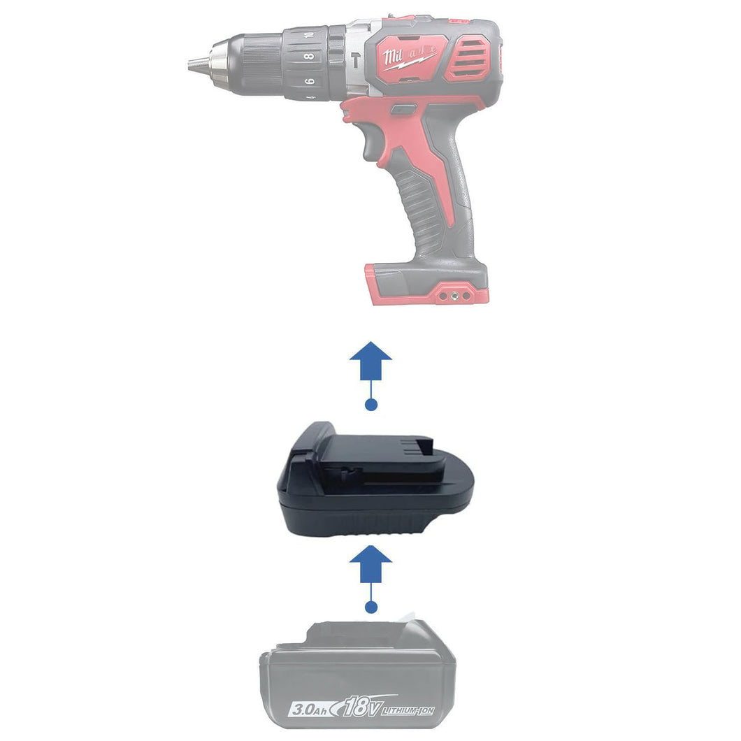 Makita 18V to Milwaukee 18V Battery Adapter