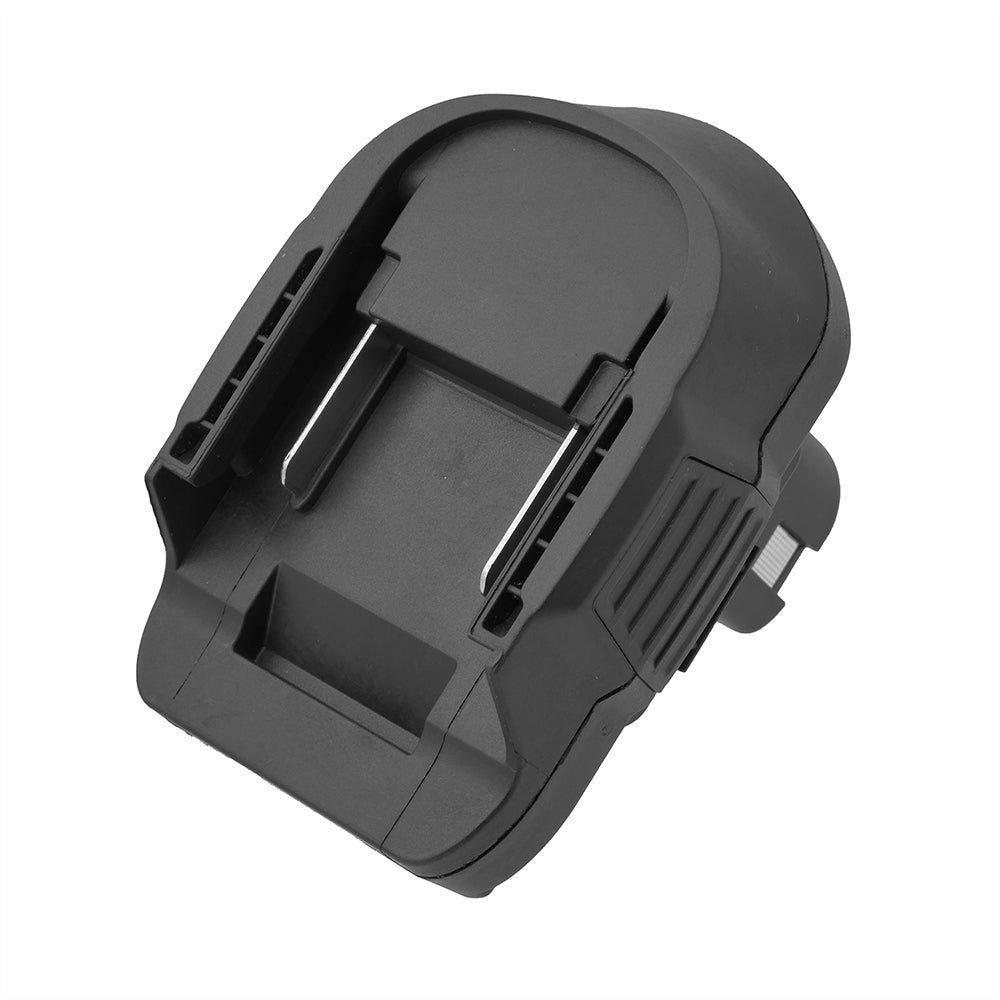 Makita 18V LXT to Ryobi 18V ONE+ battery adapter - battery-side rail channel, angled
