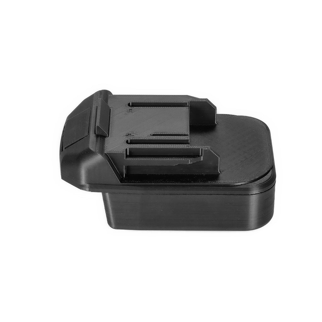 Mastercraft 20V (PWRPOD / Blue) to RIDGID Plumbing battery adapter - RIDGID tool-side connection on the 3D-printed ABS body
