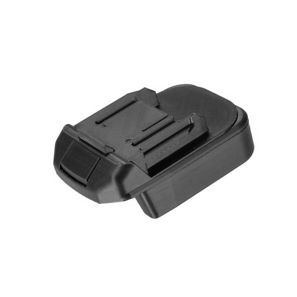 Mastercraft 20V (PWRPOD / Blue) to RIDGID Plumbing battery adapter - RIDGID tool-side connection with terminal slots