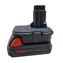 Load image into Gallery viewer, Milwaukee 18V to DeWalt 18V Battery Adapter
