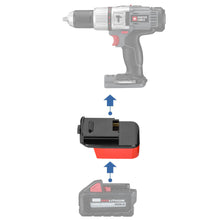 Load image into Gallery viewer, Milwaukee 18V to Porter Cable 18V Battery Adapter
