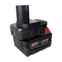 Load image into Gallery viewer, Milwaukee 18V to Ryobi 18V Battery Adapter
