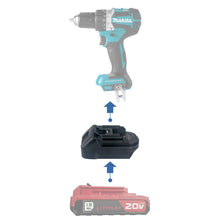 Load image into Gallery viewer, Porter Cable 20V to Makita 18V Battery Adapter
