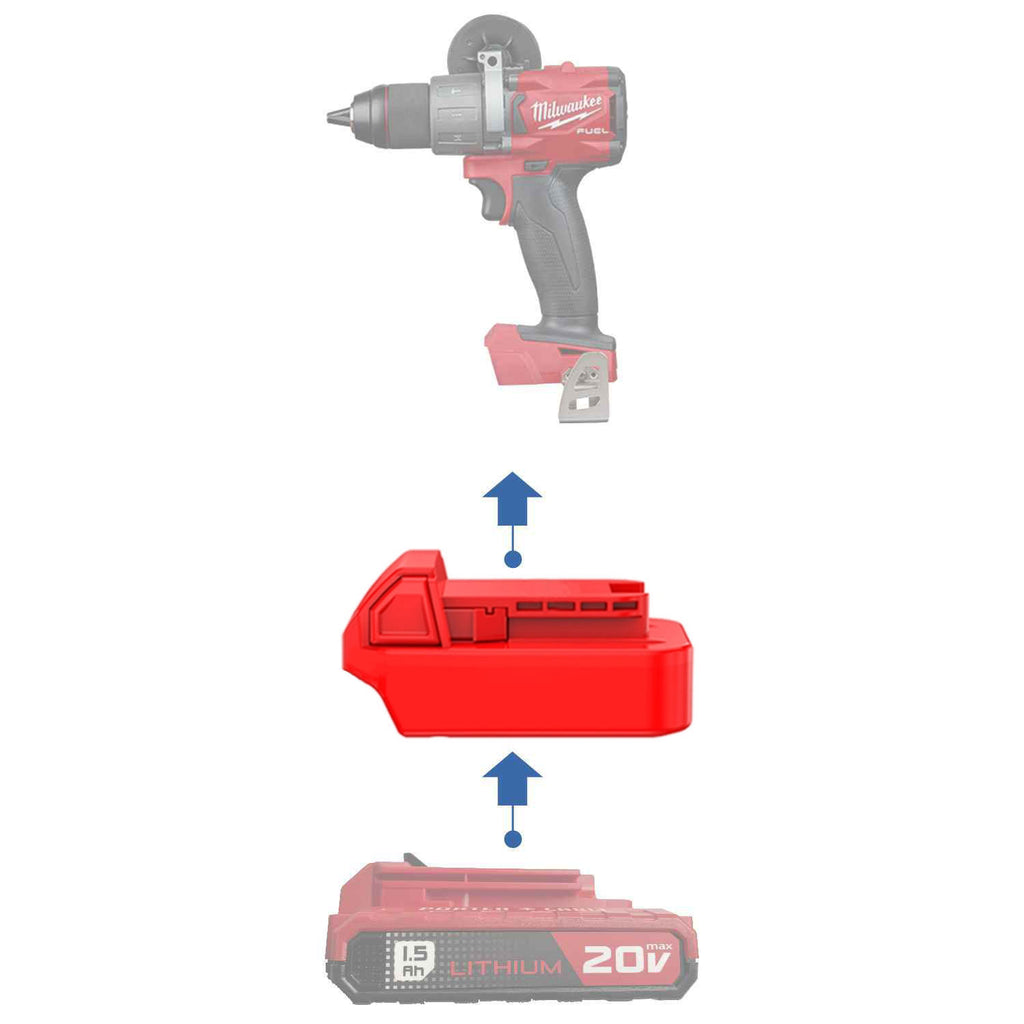 Porter Cable 20V to Milwaukee 18V Battery Adapter