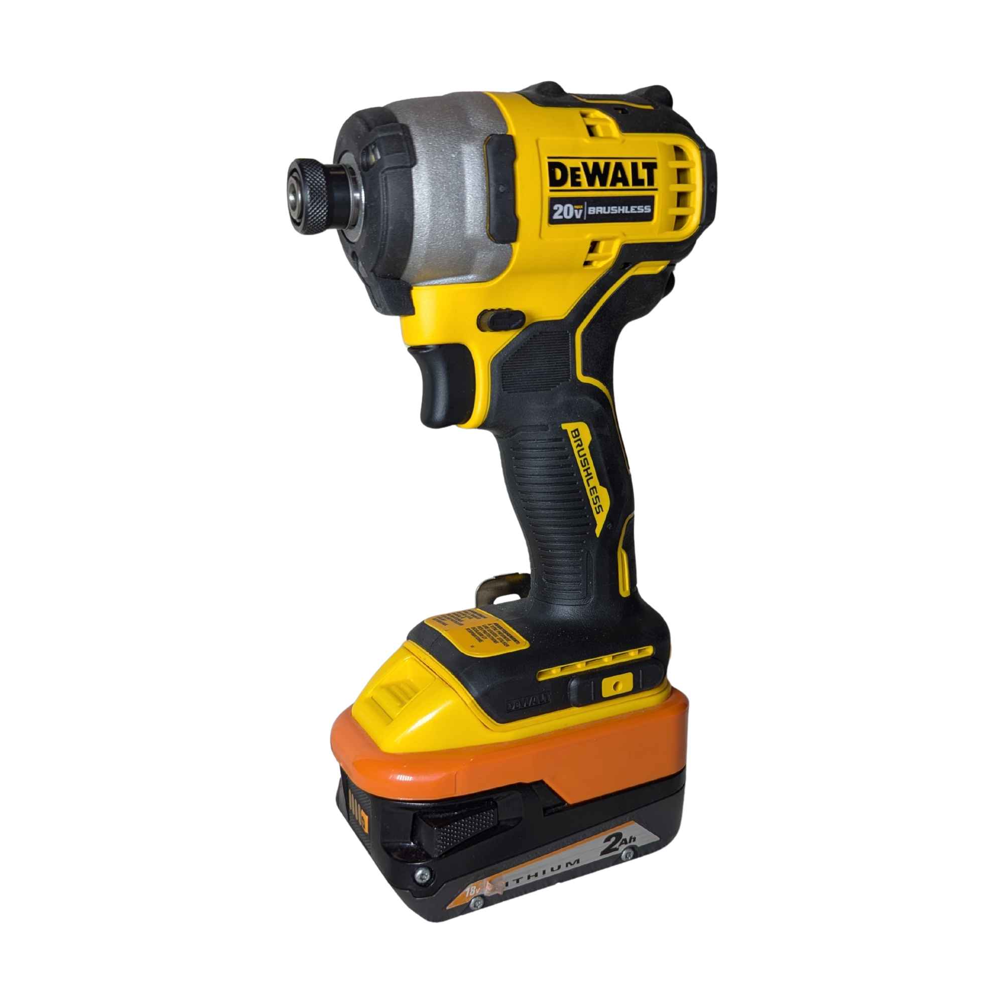 RIDGID 18V to DeWalt 20V Battery Adapter (ABS)