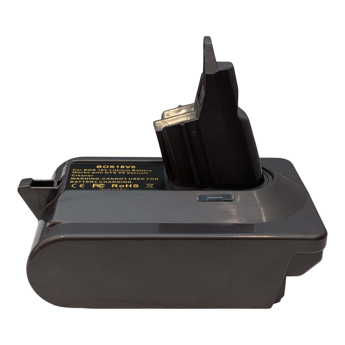 Bosch 18V GBA (Blue) to Dyson V6 battery adapter: Adapter, Right Side
