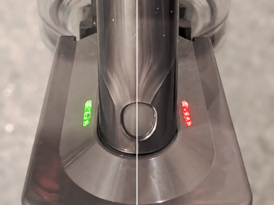 RIDGID 18V to Dyson V7 battery adapter: Status light