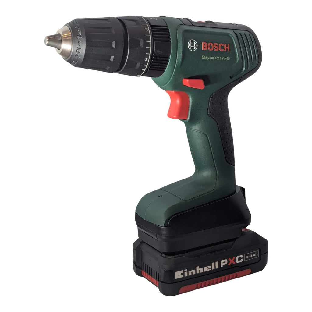 Einhell PXC 18V to Bosch (Green) 18V Battery Adapter