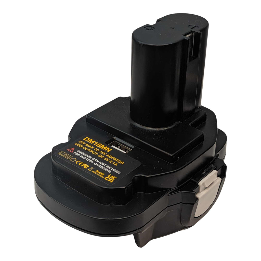 Milwaukee 18V to Makita 18V (Ni-Cd) Battery Adapter