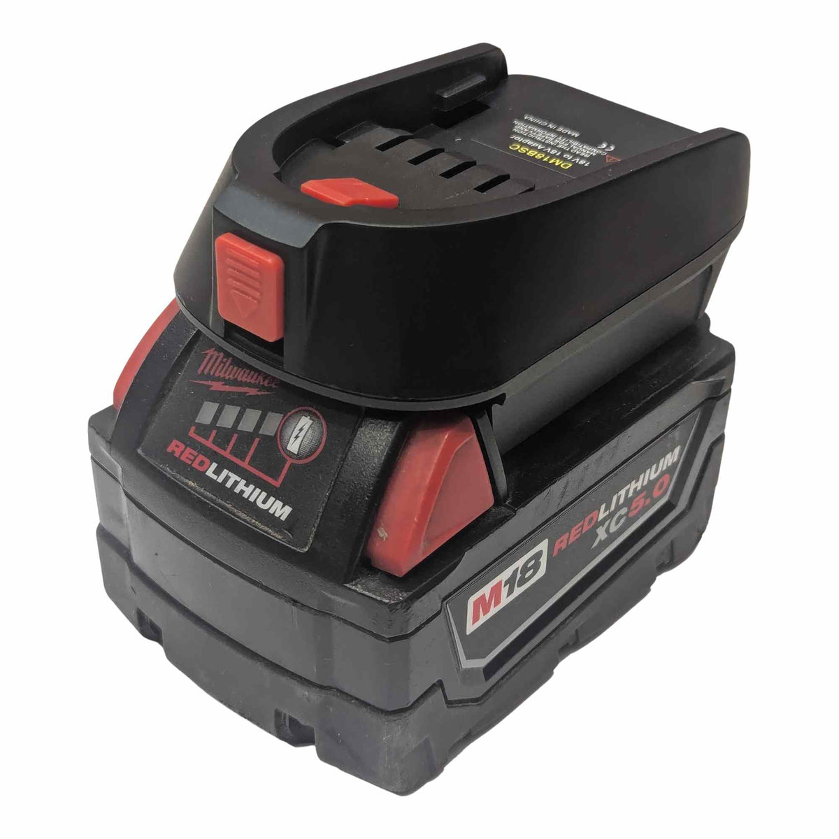 Milwaukee 18V to Bosch (Green) 18V Battery Adapter