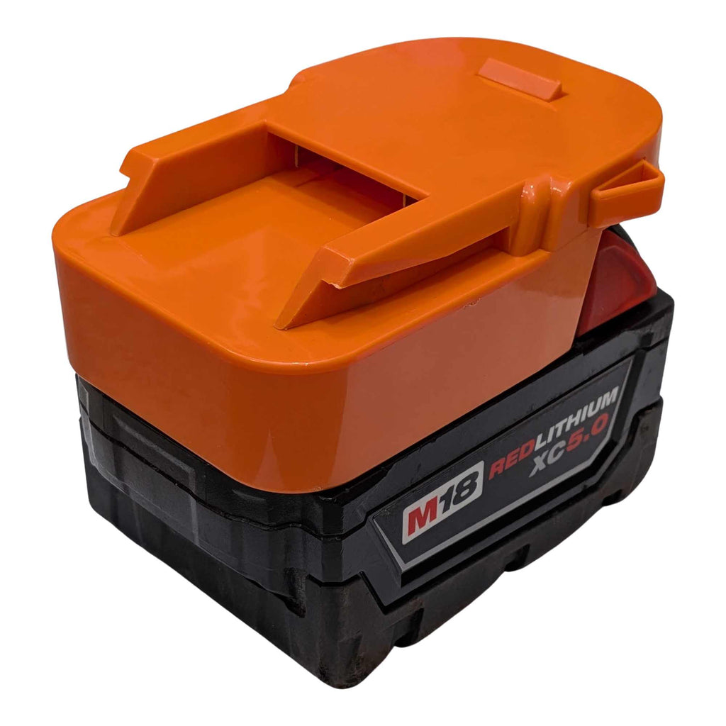 Milwaukee 18V to RIDGID 18V Battery Adapter