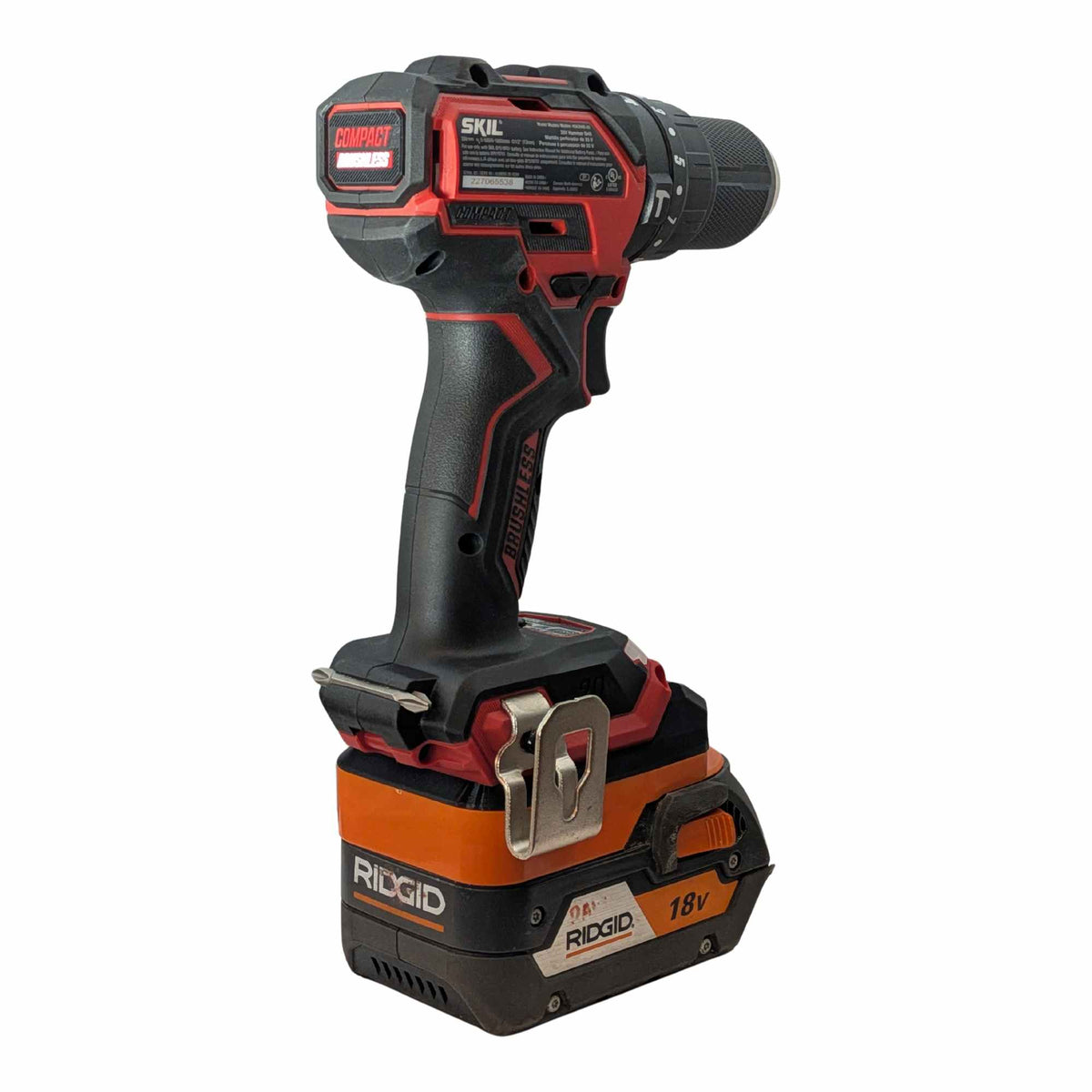RIDGID 18V to SKIL 20V Battery Adapter
