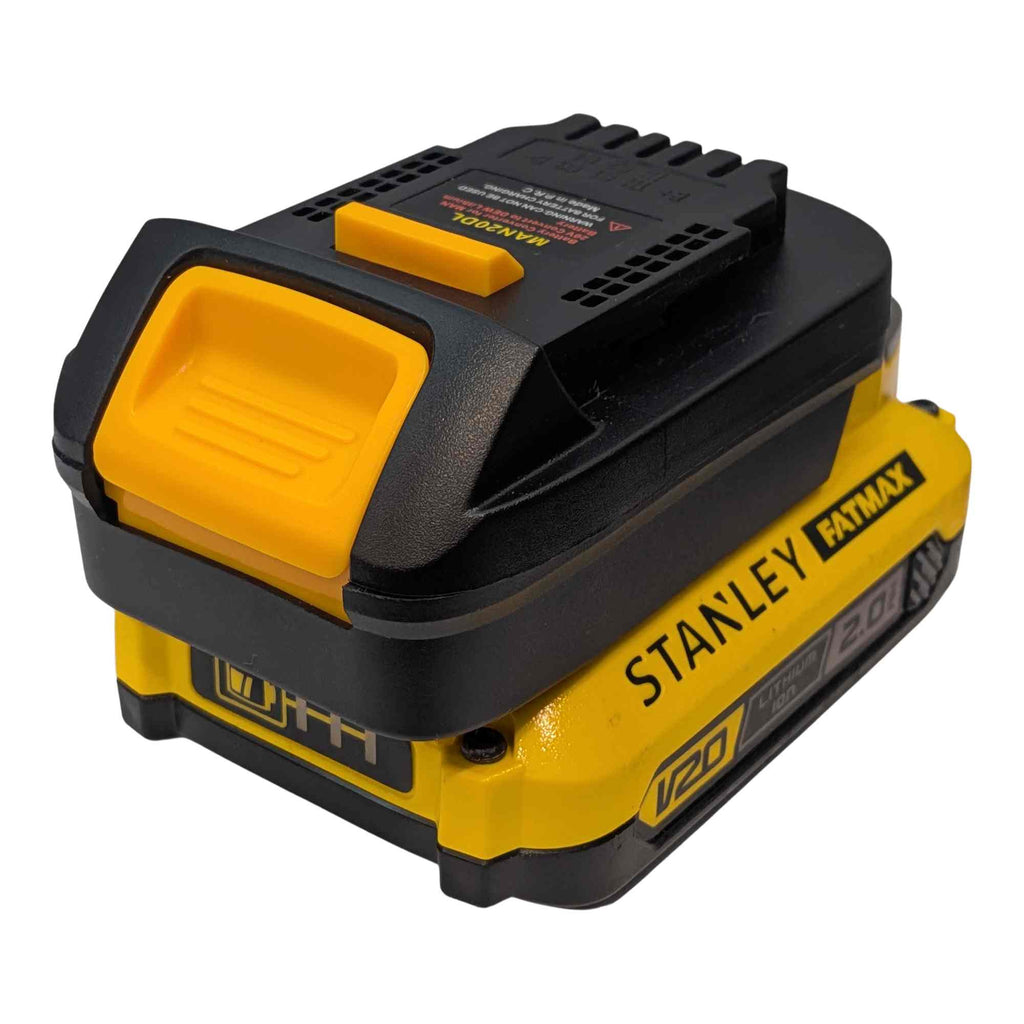Stanley FATMAX V20 to DeWalt 20V Battery Adapter