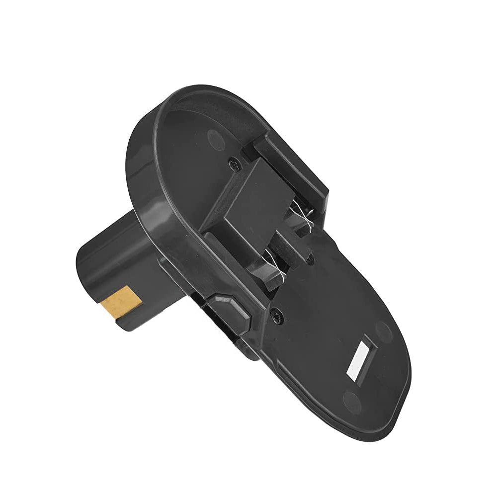 AEG 18V to Ryobi 18V ONE+ battery adapter - underside of the battery-side deck, terminal block with spring contacts