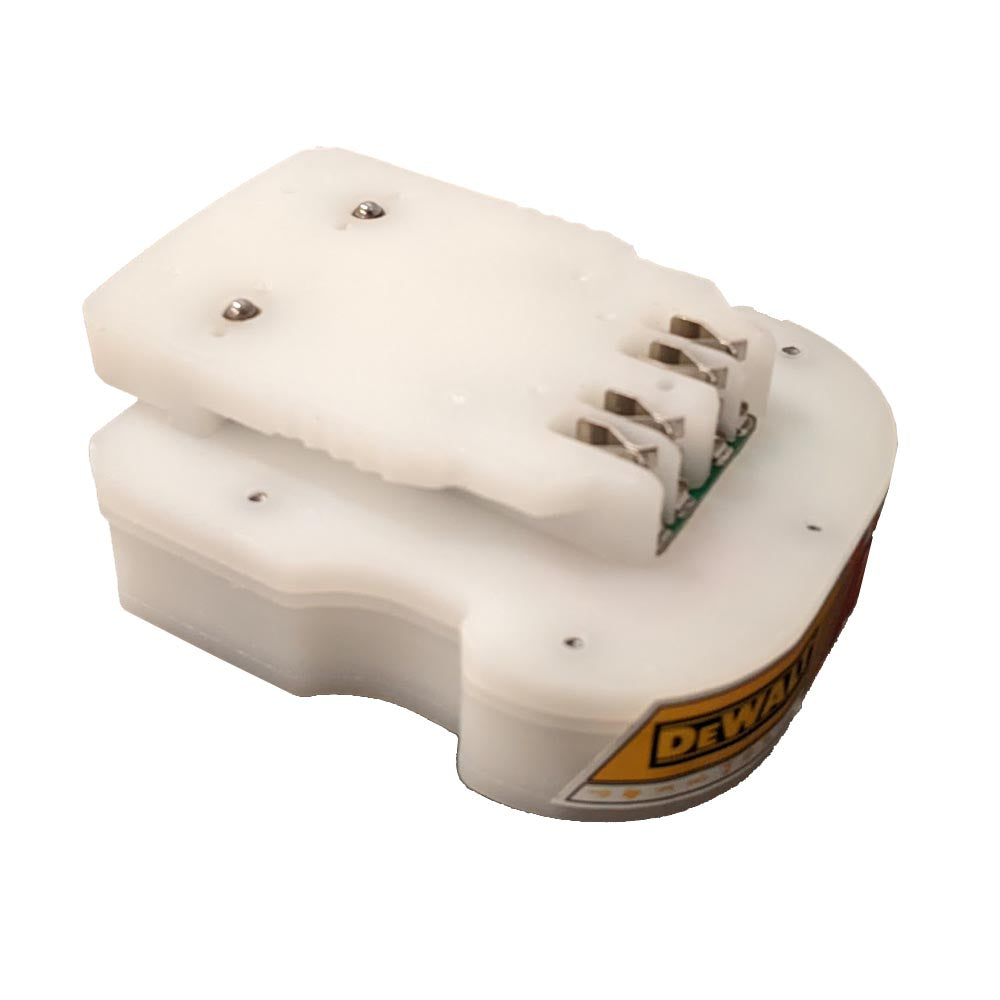 Milwaukee 18V to DeWalt 20V Battery Adapter (Polypropylene)